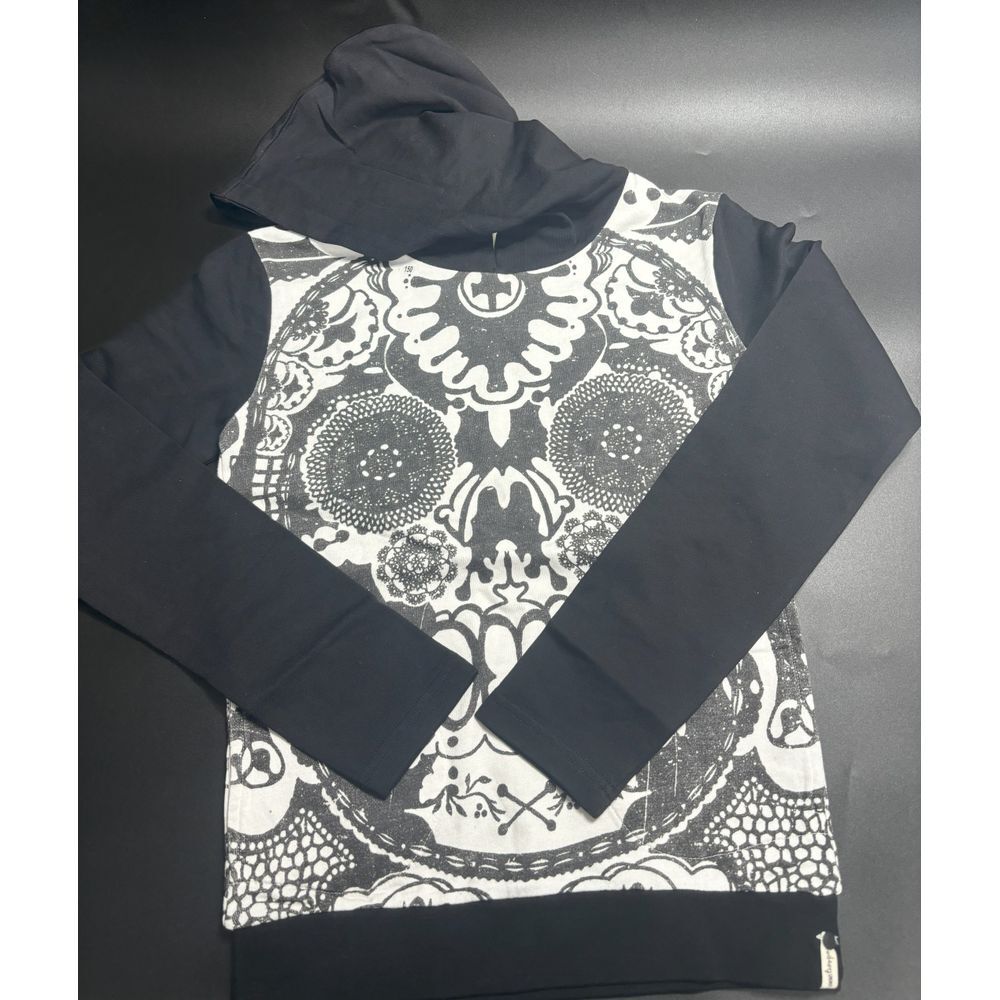 OneTeaspoon NWOT Hoodie Skull Skeleton in Black/White in Size‎ XS
